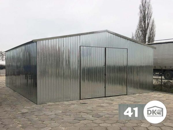 Csarnok/Raktár 9m × 9m Horganyzott - Nyeregtető