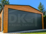 Mobilgarázs 5.5m x 6m multigloss szekcionált kapuval - Image 9