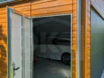 Mobilgarázs 5.5m x 6m multigloss szekcionált kapuval - Image 6