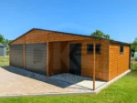 Mobilgarázs Prémium Előtetővel 9m x 6m Multigloss
