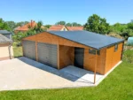 Mobilgarázs Prémium Előtetővel 9m x 6m Multigloss