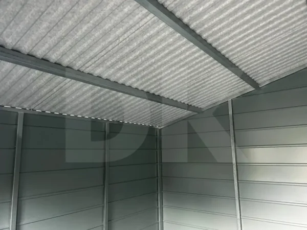 Kerti tároló 4.5 x 3.0 méter nyeregtető Antracitszürke BTX 7016