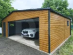 Mobilgarázs 8.0m x 6.0m multigloss szekcionált kapuval