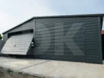 Dupla Mobilgarázs Antracitszürke 7m x 5m billenőkapuk
