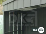 Kerti tároló 6.0 x 2.8 m hátra lejtős tető