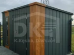 Kerti tároló 3.4 x 2 m hátra lejtős tető - Image 4