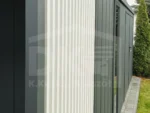 Kerti tároló 6.0 x 2.8 m hátra lejtős tető